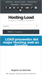 Mobile Screenshot of hostingload.com